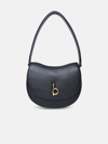 Burberry Medium 'rocking Horse' Leather Bag In Black