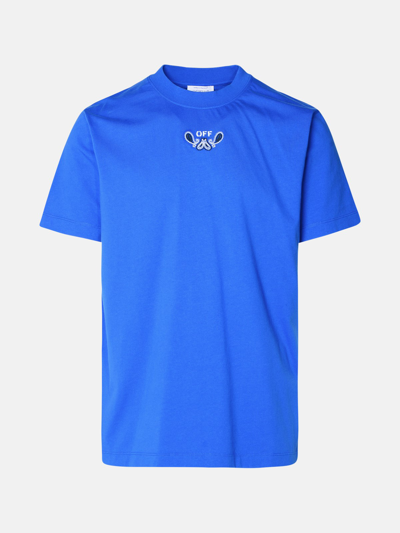 Off-white T-shirt Bandana Arrow In Blue