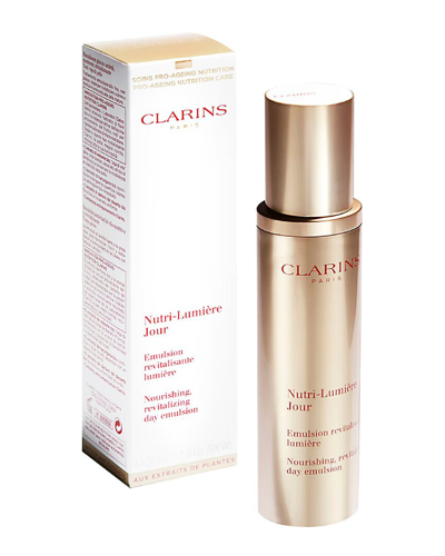 Clarins Unisex 1.6oz Nourishing Revitalizing Day Emulsion In White