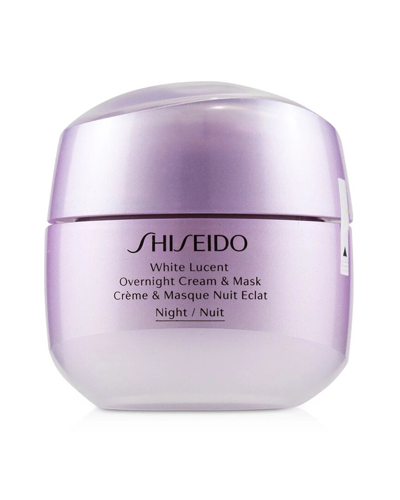 Shiseido Unisex 2.6oz White Lucent Overnight Cream & Mask