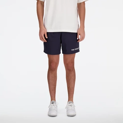New Balance Men's Archive Stretch Woven Short In Black