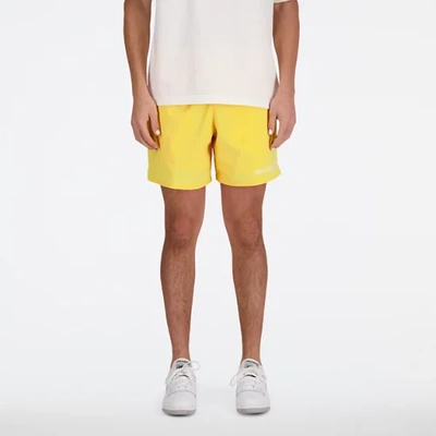 New Balance Men's Archive Stretch Woven Short In Beige
