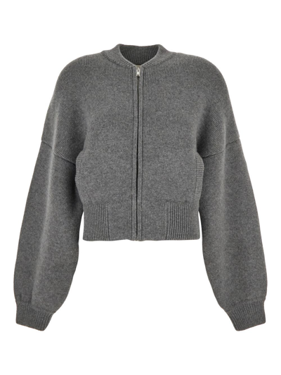 Khaite Cashmere Jumper In Grey