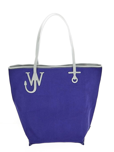 Jw Anderson Blue Tall Anchor Tote