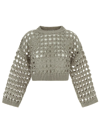 BRUNELLO CUCINELLI KNITTED TOP