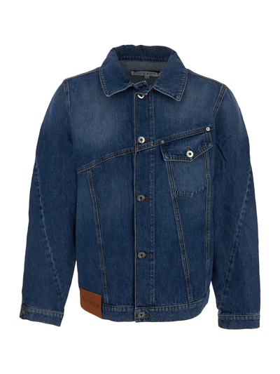 Jw Anderson Denim Jacket In Blue