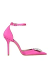 Islo Isabella Lorusso Woman Pumps Magenta Size 8 Textile Fibers In Magenta