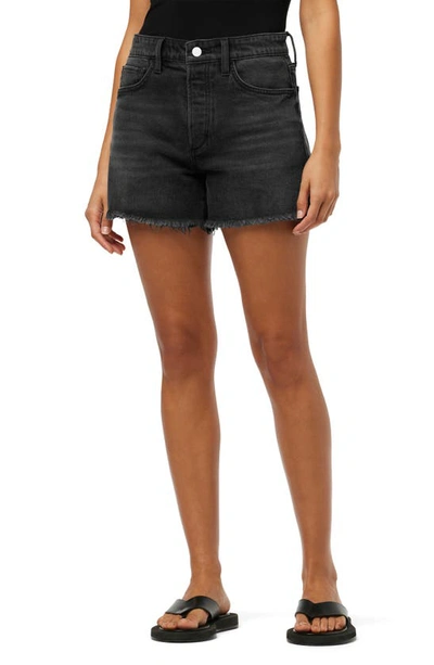 Joe's The Ozzie Womens Denim Frayed Hem Cutoff Shorts In Multi