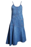 JW ANDERSON TWISTED DENIM DRESS