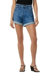 Joe's Alex Cuffed Denim Shorts In Savage