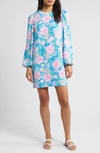 LILLY PULITZER LILLY PULITZER® ALYNA LONG SLEEVE SHIFT DRESS