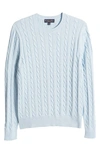 BROOKS BROTHERS BROOKS BROTHERS SUPIMA® COTTON CABLE KNIT SWEATER