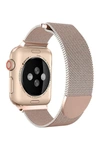 THE POSH TECH THE POSH TECH STAINLESS STEEL BAND FOR APPLE WATCH SERIES 1, 2, 3, 4, 5