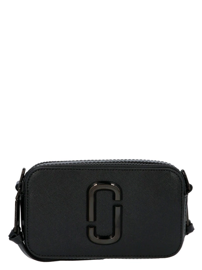 Marc Jacobs The Snapshot Crossbody Bags In Black