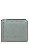Marc Jacobs Mini Compact Wallet In Rock Grey