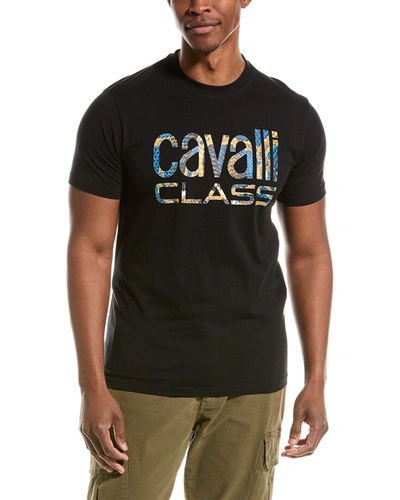 Cavalli Class Man T-shirt Black Size 3xl Cotton