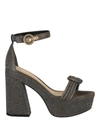 Alexandre Birman Vicky X Strap 120 Platform Sandal In Multi