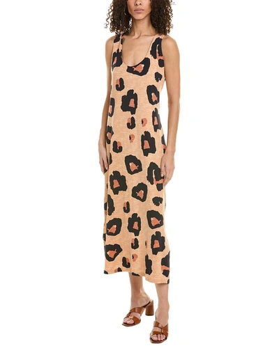 Hl Affair Maxi Dress In Brown