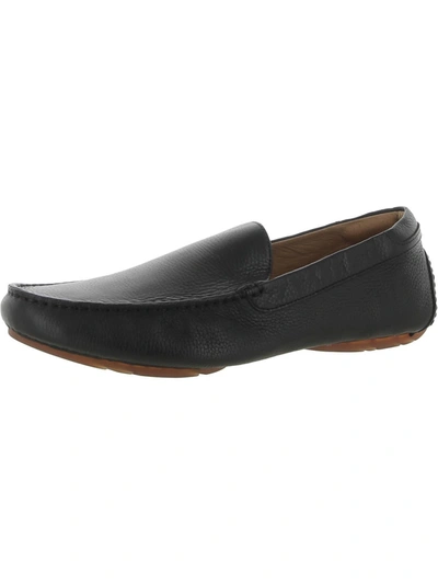 Gentle Souls By Kenneth Cole Nyle Mens Leather Driving Loafers In Black