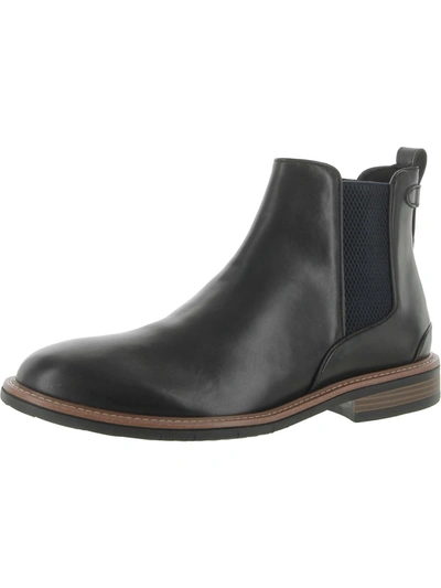 Kenneth Cole Reaction Klay Mens Slip-on Chelsea Boots In Black