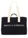DOLCE & GABBANA DOLCE & GABBANA SHOPPING BAG WITH LOGO
