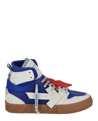 Off-white Floating Arrow Trainers In Blue