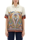 ETRO ETRO PRINTED SILK SHIRT