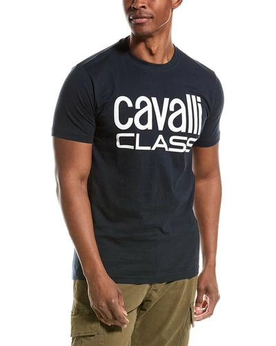 Cavalli Class T-shirt In Blue
