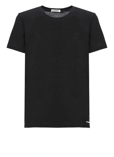 Jil Sander T-shirt  Herren Farbe Schwarz In Black