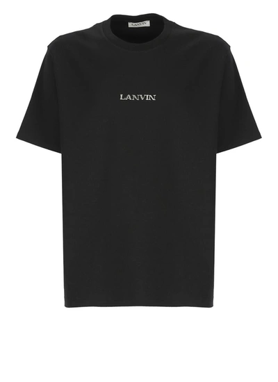 LANVIN LANVIN T-SHIRTS AND POLOS BLACK