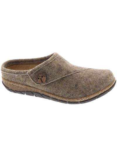 Earth Ezra 2 Womens Slip On Comfy Clogs In Brown