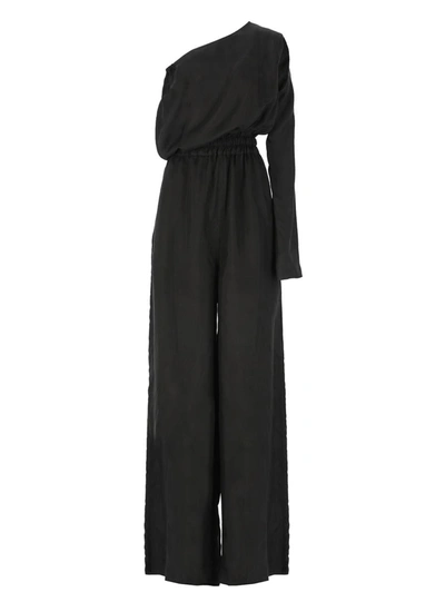 Rick Owens Athena Jumpsuit In Black