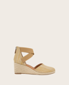 GENTLE SOULS GENTLE SOULS- ORYA LEATHER ESPADRILLE WEDGE