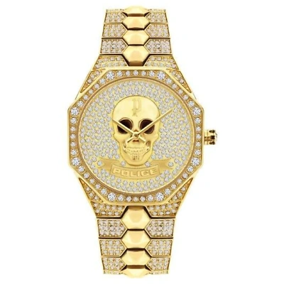 Pre-owned Police Gold Women Watch