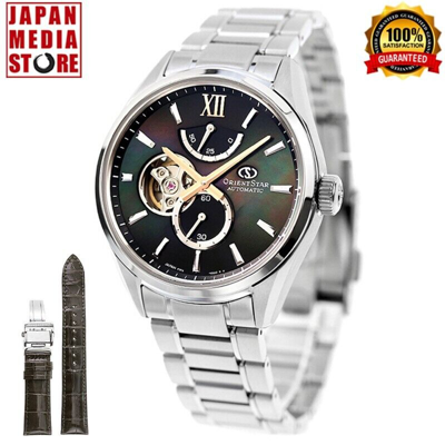 Pre-owned Orient Star Rk-by0006a Mechanical Automatic Black Dial Limited Men Watch