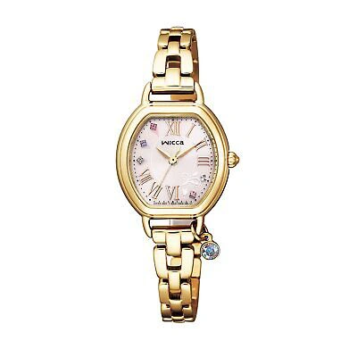 Pre-owned Citizen Watch Wicca Kp2-523-93 Ladies Warm Gold