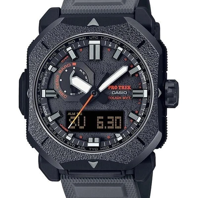 Pre-owned Casio Pro Trek Prw-6900bf-1jf Climber Line Radio Solar Men Watch Limited Model