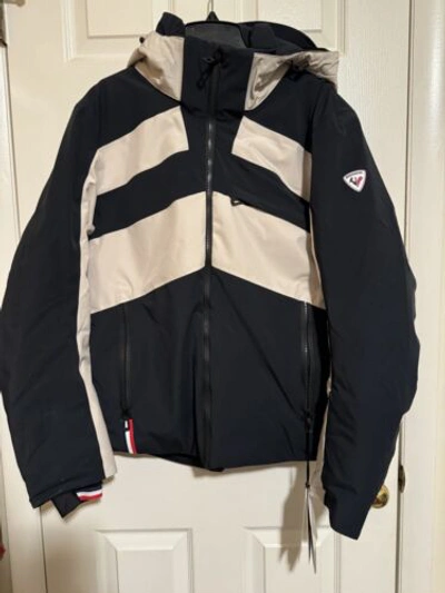 Pre-owned Rossignol Men's Size Small React Merino Ski Jacket Wilddove-853 Rllmj20853 In Multicolor