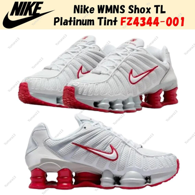 Pre-owned Nike Wmns Shox Tl Platinum Tint Fz4344-001 Women's Size In White