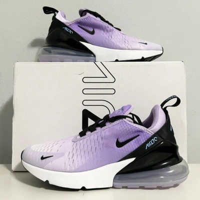 Pre-owned Nike Wmns Air Max 270 “lilac” Women's Size 7.5 University Blue Black Sneakers In Purple