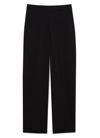 St John St. John Collection 'jennifer' Crepe Marocain Ankle Pants In Black