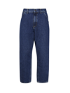 Carhartt Single Knee Pant Smith Denim In Blue /stone Washed