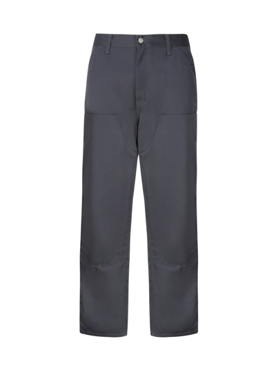 Carhartt Trousers With Knee Detail In Grey