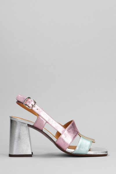 Chie Mihara Panya 85mm Leather Sandals In Rose-pink