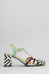 CHIE MIHARA FENDY PUMPS IN GREEN LEATHER