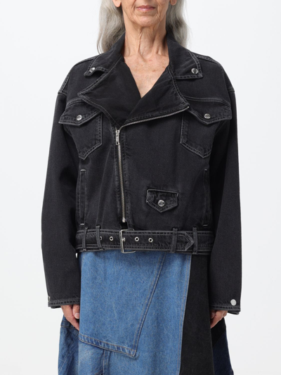Moschino Jeans Jacket  Woman In Black