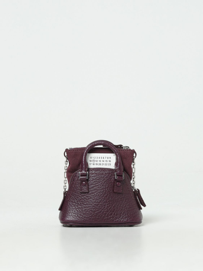 Maison Margiela Mini Bag  Woman Colour Burgundy