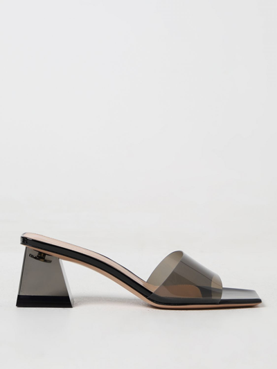 GIANVITO ROSSI HEELED SANDALS GIANVITO ROSSI WOMAN COLOR SMOKE GREY,F10833039