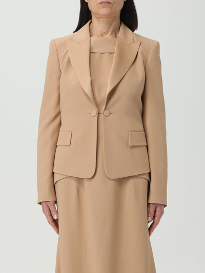 Alberta Ferretti Blazer  Woman Color Beige In Beige