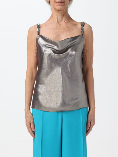 ALBERTA FERRETTI TOP ALBERTA FERRETTI WOMAN COLOR SILVER,F16155061